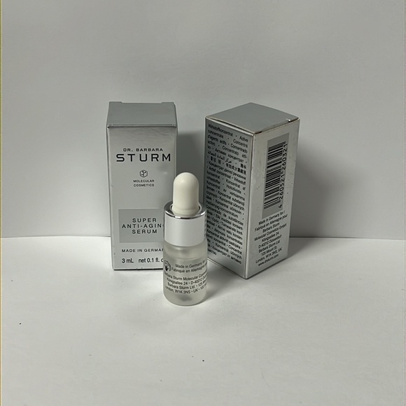 Dr. Barbara Strum Super Anti-aging Serum Trial Size 0.1 oz Lot of 2 - Picture 2 of 2